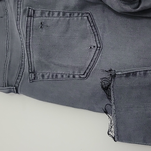 Joes Jeans distressed grey ankle jeans - Picture 8 of 8